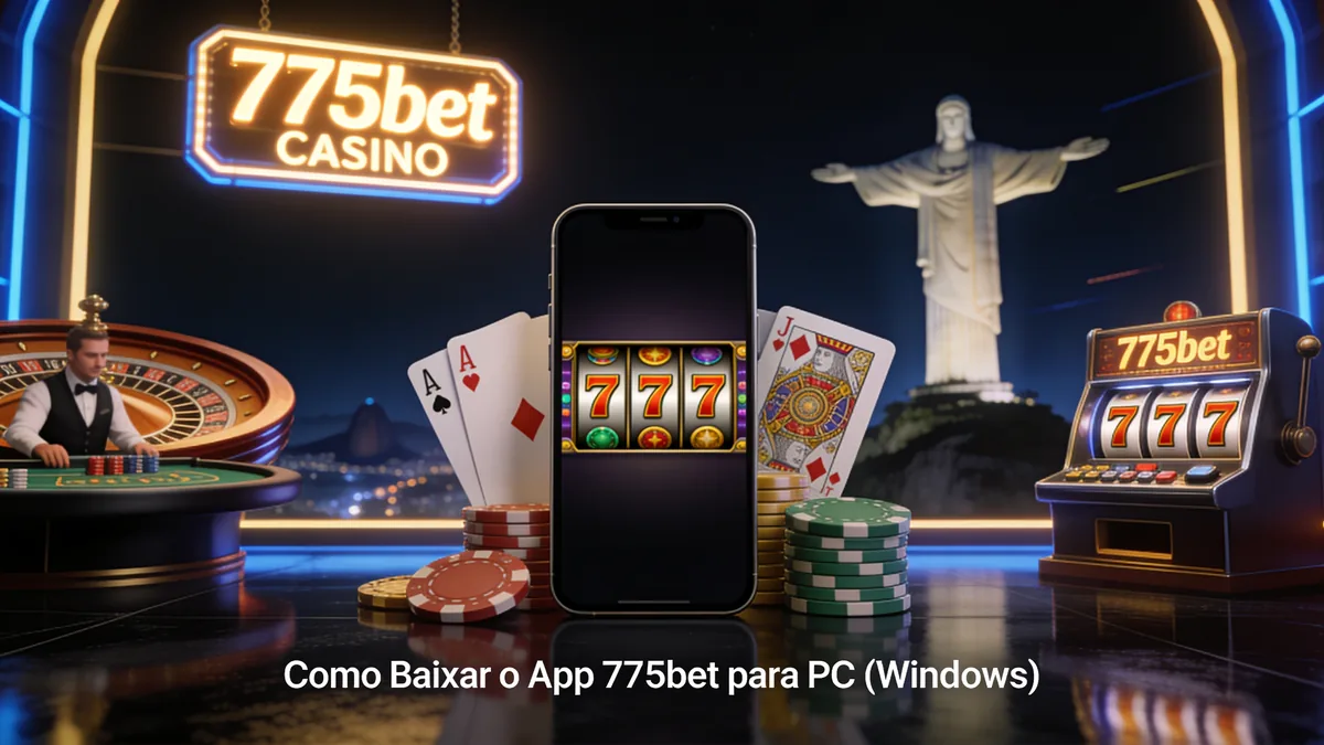 Como Baixar o App 775bet para PC (Windows) para jogadores no Brasil